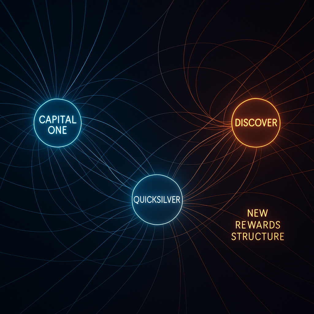 Capital One Quicksilver Transitions to Discover with Exciting New Rewards