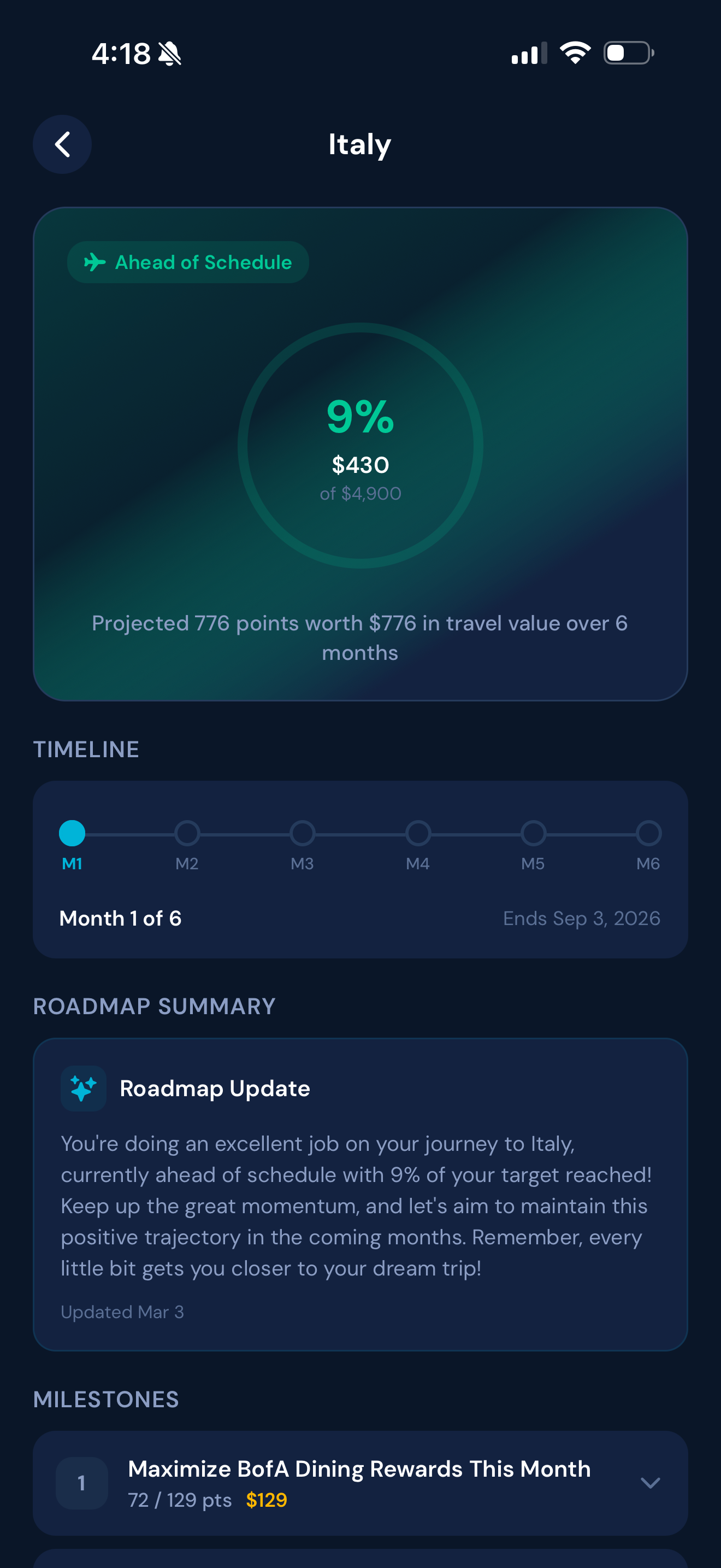 Rewards Roadmap